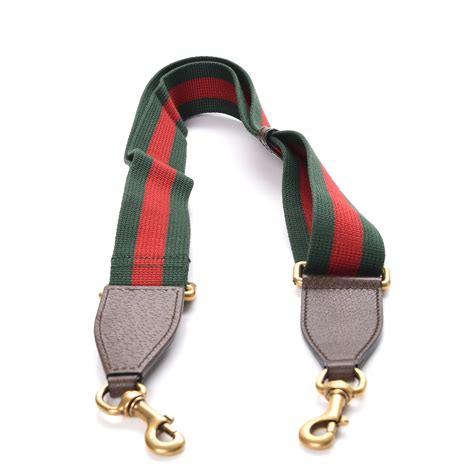 gucci webbing strap|authentic gucci purse strap.